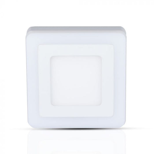 LED SURFACE SQUARE TWIN DOWNLIGHT 12+3W 1500lm WW 120° 192X192X40