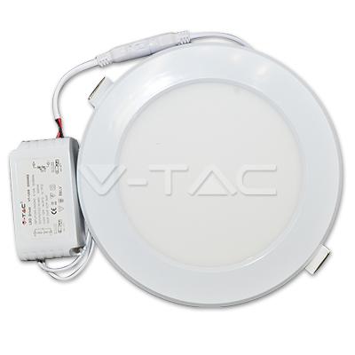 LED PREMIUM ROUND DOWNLIGHT 24W 1600lm WW 120° 300X25 (285)
