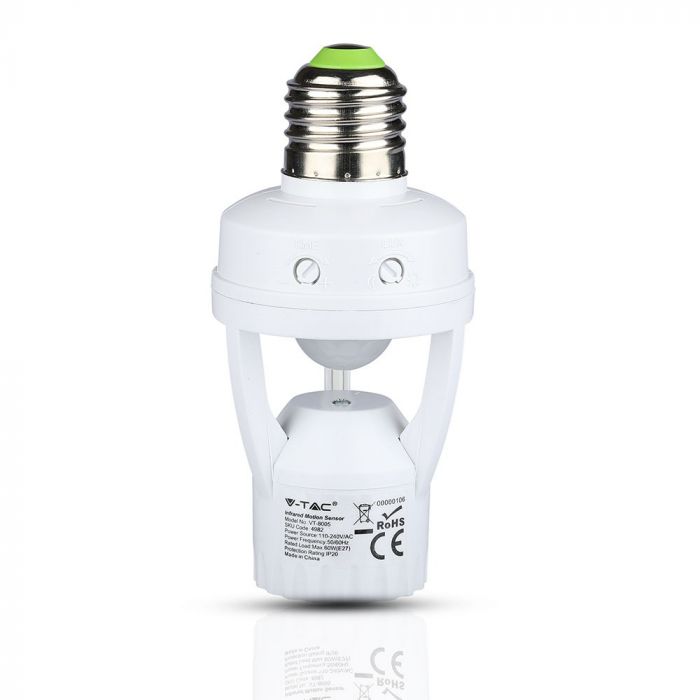 LED SENSOR WITH E27 HOLDER