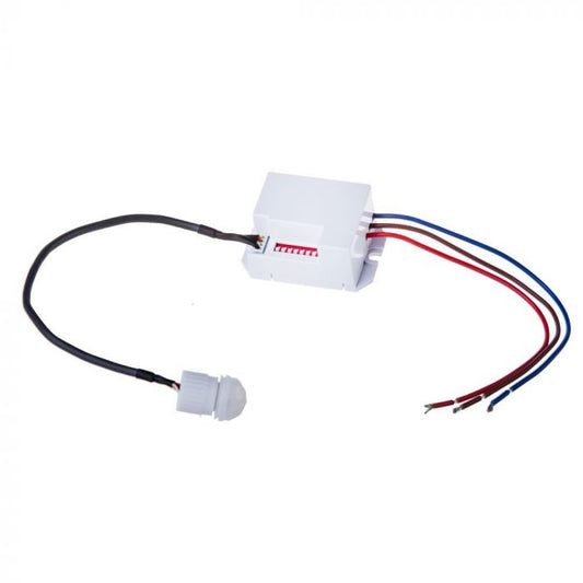 LED IR MOTION SENSOR 800W 3-6M 5sec-8min120-360° IP20