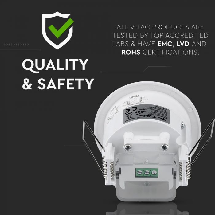 LED PIR CEILING SENSOR 300W WHITE