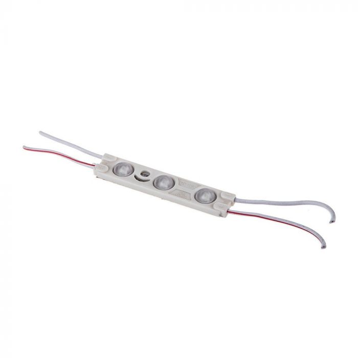 LED MODULE SMD2835 3pcs 12V BLUE 100lm IP65 120° 1W/PC