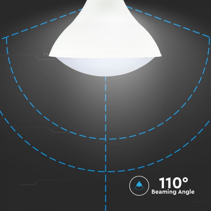 LED E40 LOW BAY 85W DL 110° 6800lm 260X307 SAMSUNG CHIP