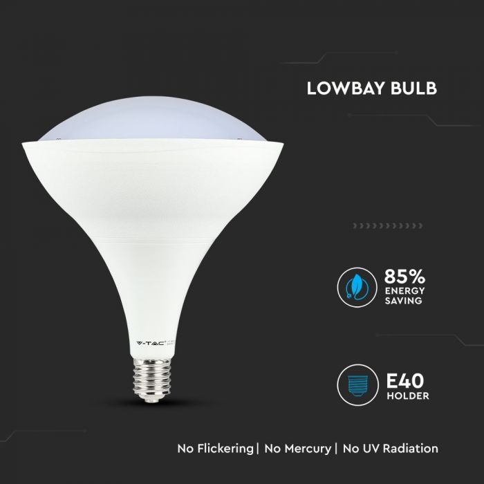 LED E40 LOW BAY 85W CW 110° 6800lm 260X307 SAMSUNG CHIP