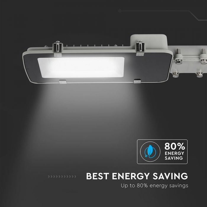 LED Street Light SAMSUNG Chip A++ 5 Years Warranty 100W Grey Body 6400K