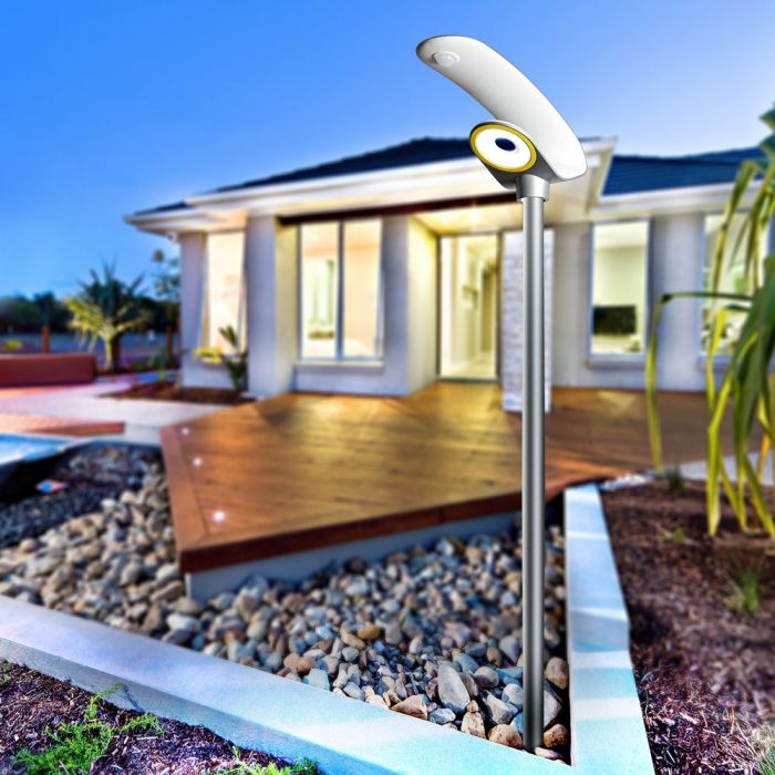LED SOLAR GARDEN LIGHT 20W DL 2000lm 120° 586X200X333 IP65