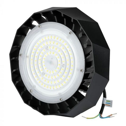 LED HIGHBAY UFO 100W CW 90° 12000lm 260X150 IP65 SAMSUNG CHIP 1-10V DIMMABLE A++