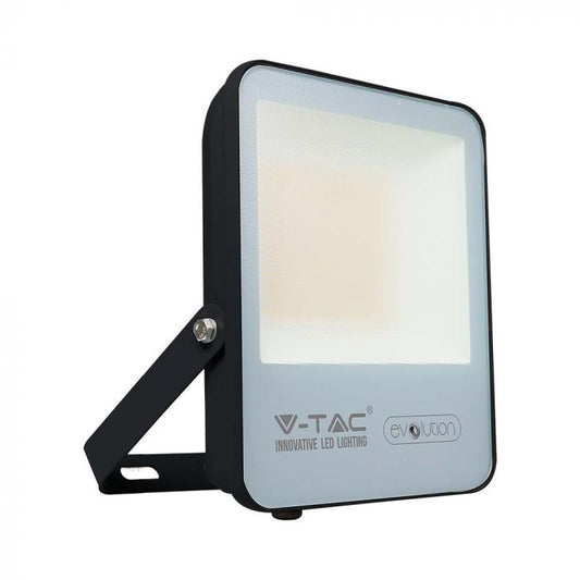 100W LED Floodlight Black Body 4000K 160 lm/W