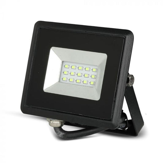 10W LED Floodlight SMD E-Series Black Body Green IP65