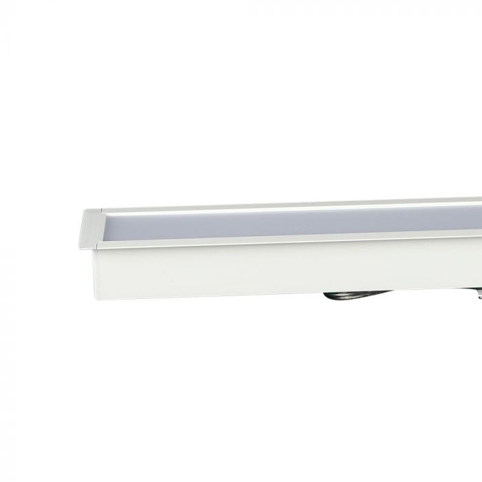 LED Linear Light SAMSUNG Chip 40W Recessed White Body 6400K