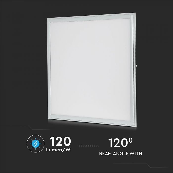 LED PANEL HIGH LUMENS 45W 5400lm WW 120° 595X595X13 A++