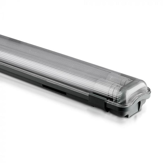 LED TUBE FITTING 2X18W TUBES (INCLUDED) CW 3400lm 4FT 120° IP65