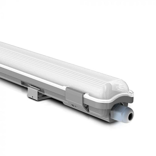 LED TUBE FITTING 2X9W TUBES (INCLUDED) CW 1700lm 2FT 120° IP65