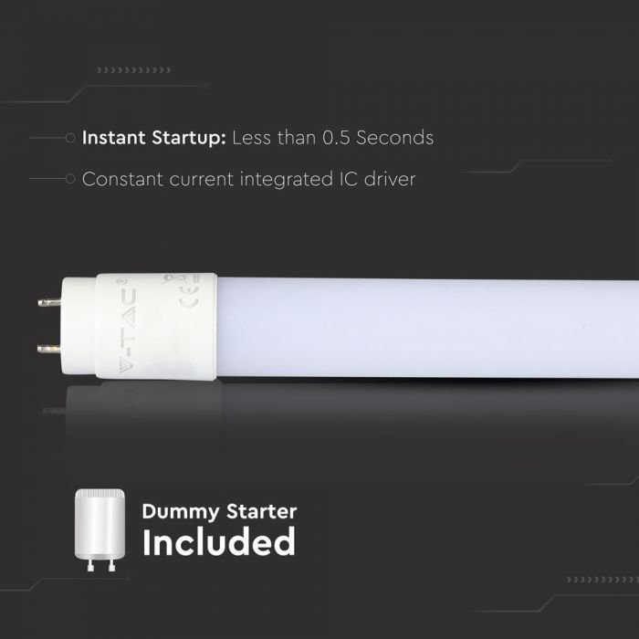 LED TUBE T8 15W WW 2150lm 5FT 120° (160Lm/W)