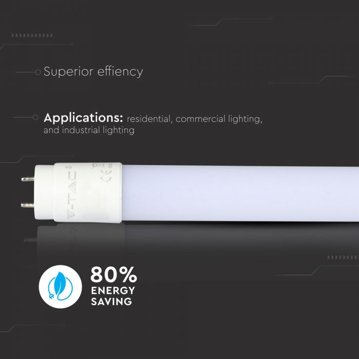 LED TUBE T8 15W WW 2150lm 5FT 120° (160Lm/W)