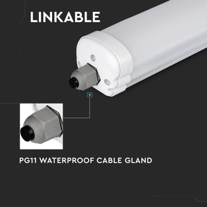 LED TUBE X-SERIES 32W DL 5120lm 5FT 120° 160lm/W IP65