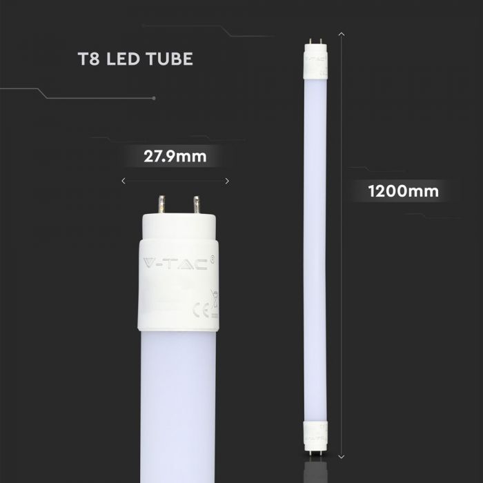 LED T8 TUBE 18W DL 1700lm 4FT 160° FROSTED SAMSUNG CHIP