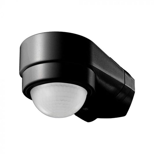LED INFRARED MOTION SENSOR WALL 180° 10m MAX. 600W IP65 BLACK