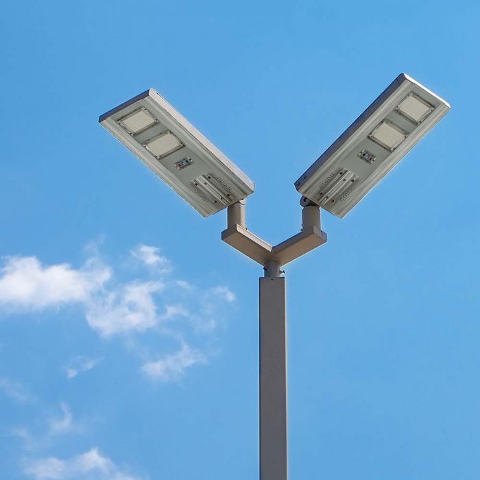 LED SOLAR STREET LIGHT WITH SENSOR DL 2300lm 120° 680x320x50 IP65