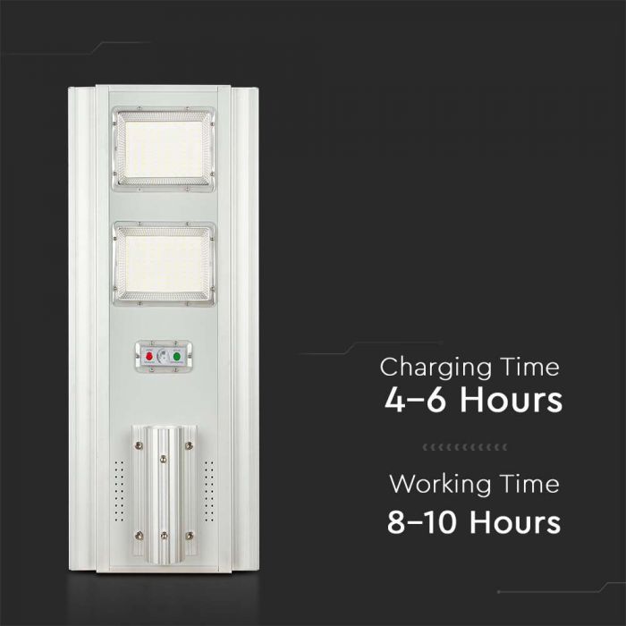 LED SOLAR STREET LIGHT WITH SENSOR DL 2300lm 120° 680x320x50 IP65