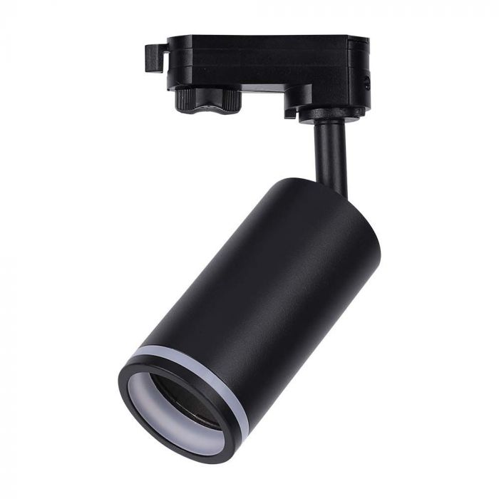 LED TRACK FITTING 1XGU10 BLACK
