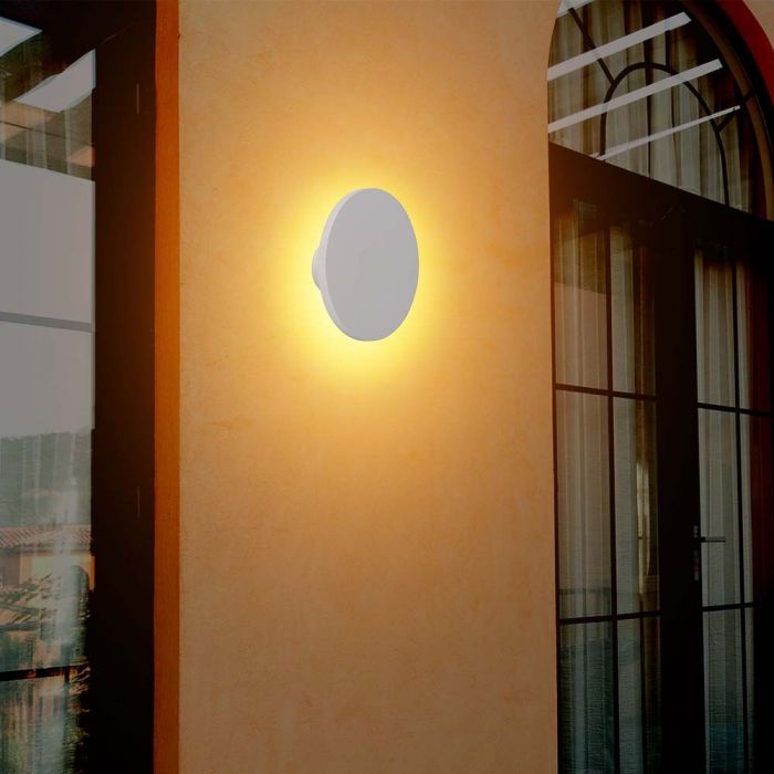 LED WALL/CEILING  BACKLIGHT 12W 1200lm WW 105° 160X60 IP65 WHITE