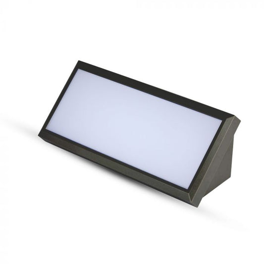 LED OUTDOOR WALL LIGHT BLACK 12W DLCW250lm110° 265x81x120mm IP65