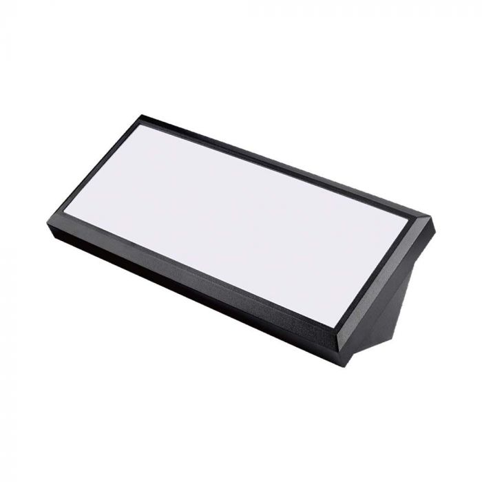 LED OUTDOOR WALL LIGHT BLACK 12W DLCW250lm110° 265x81x120mm IP65