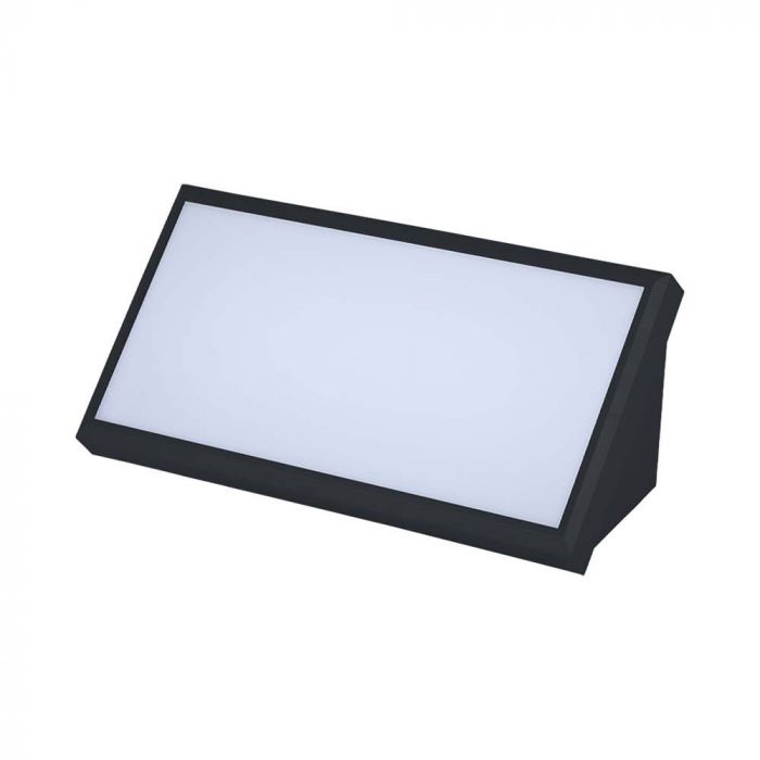 LED OUTDOOR WALL LIGHT BLACK 20W CW 2045lm 90° 319x114x170mm IP65