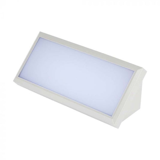 LED OUTDOOR WALL LIGHT WHITE 12W WW 1250lm110° 265x81x120mm IP65