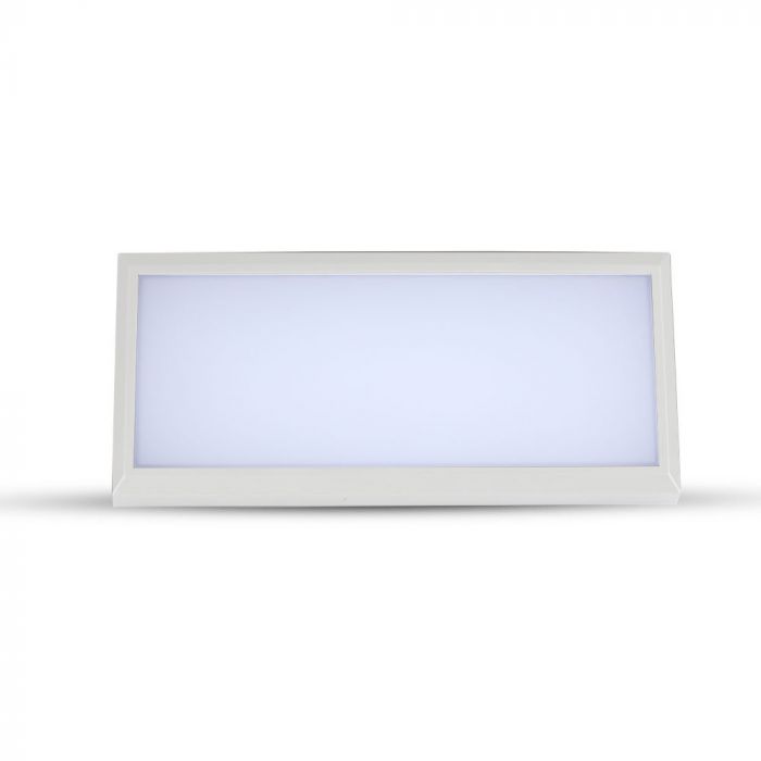 LED OUTDOOR WALL LIGHT WHITE 12W CW 1250lm110° 265x81x120mm IP65