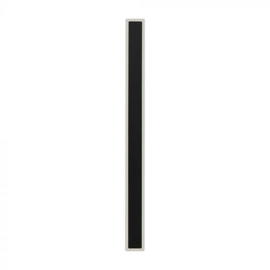 LED WALL LIGHT 17W WW 2160lm 360° 85X54X625 BLACK IP65