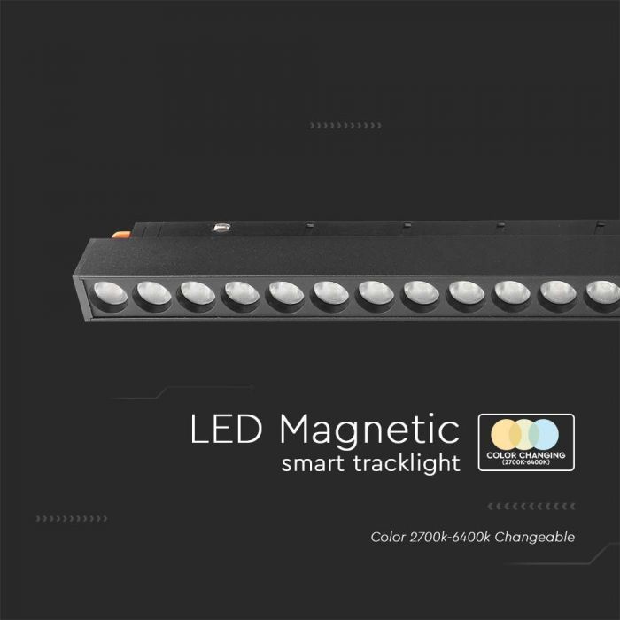 LED MAGNETIC SMART TRACKLIGHT 20W 3IN1 BLACK