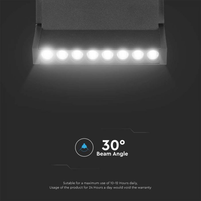 LED MAGNETIC SMART TRACKLIGHT 10W 3IN1 BLACK