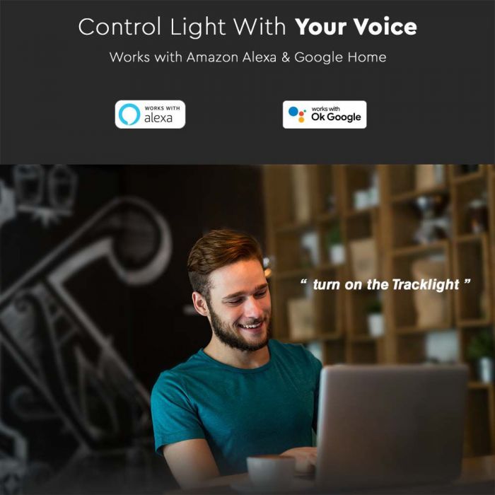 LED SMART PENDANT LIGHT 8W 3IN1 BLACK