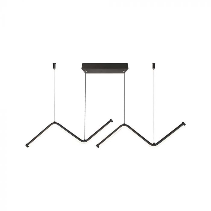 LED DESIGNER  HANGING LIGHT 12W 3IN1 BLACK