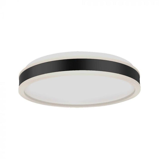 LED DESIGNER CEILING LIGHT 18W DL 1280lm  BLACK RD 350x62mm