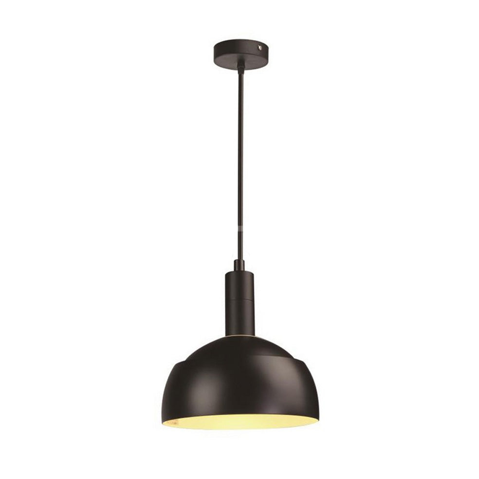 Plastic Pendant Lamp Holder E14 Slide Aluminium Shade Black