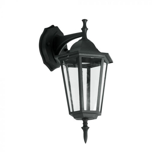 LED GARDEN WALL LIGHT E27 IP44 360X208 FACING DOWN