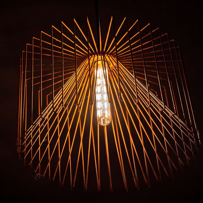 LED E27 FILAMENT LAMP AMBER T30 2W WW 200lm 300° 30X136