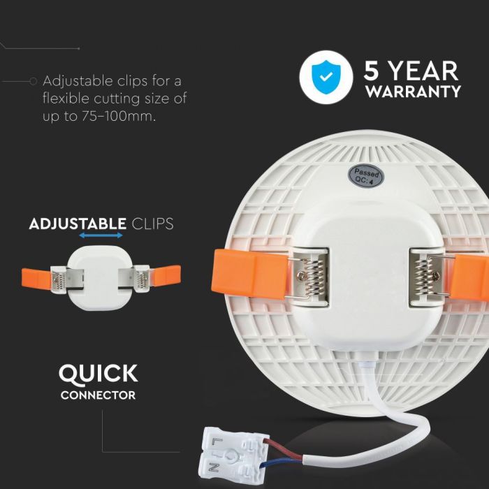 LED DOWNLIGHT ROUND 18W 1350lm DL 120° 170X32 (75-150) ADJUSTABLE SAMSUNG