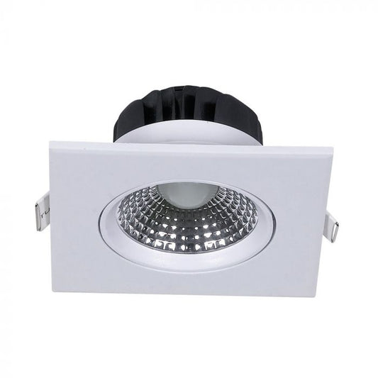 LED COB DOWNLIGHT SQUARE 5W CW 350lm 68° 90X45 (75) MOVABLE