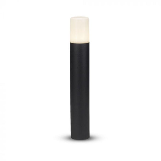 LED GARDEN FLOOR LIGHT CYLINDER GU10 IP54 80X80X500 BLACK ALUMINIUM+PC DIFFUSER
