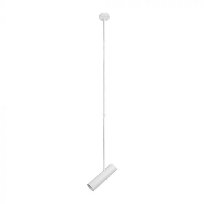 LED PENDANT LIGHT GU10  WHITE ALUMINIUM  60x220mm Height 830x1170mm