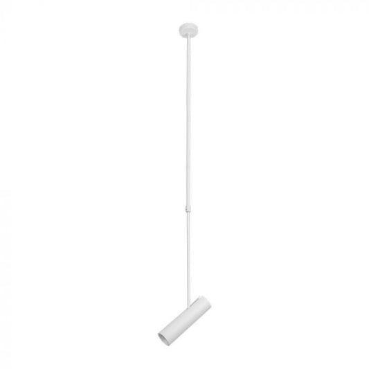 LED PENDANT LIGHT GU10  WHITE ALUMINIUM  60x220mm Height 830x1170mm