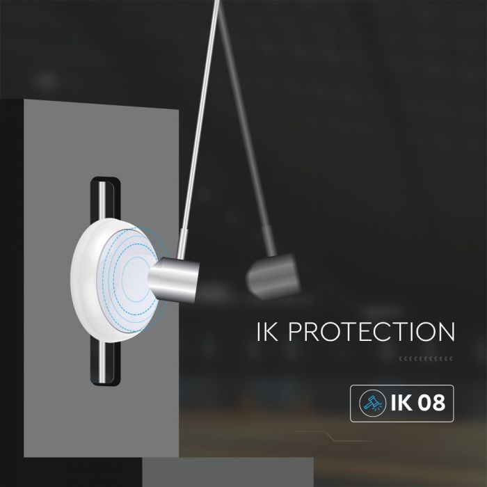 LED SOLAR CEILING LIGHT ROUND 15W 3in1 900lm 120° 320X100 WITH SENSOR AND RF CONTROL IP65