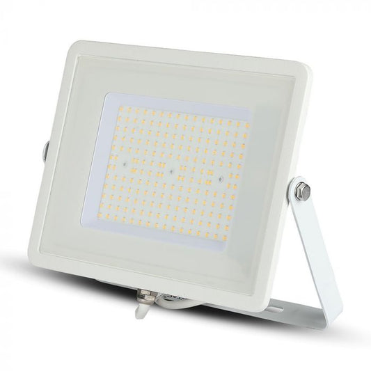 100W LED Floodlight SMD SAMSUNG Chip Slim White Body 6400K 120 lm/Watt