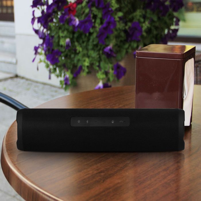 PORTABLE BLUETOOTH SPEAKER WITH TOUCH BUTTON FM/USB & TF SLOT (TWS Function) 1200Mah Battery