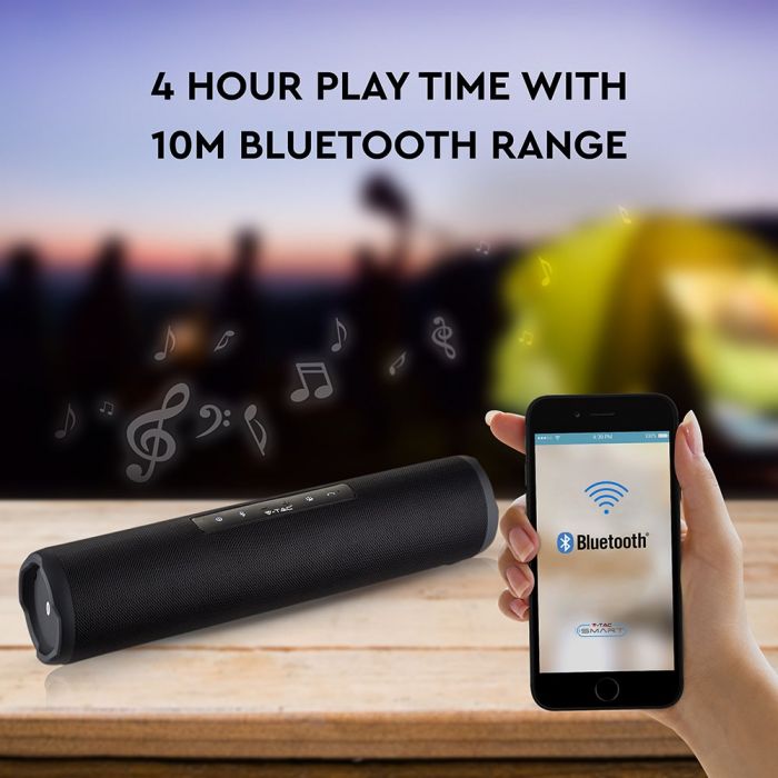 PORTABLE BLUETOOTH SPEAKER WITH TOUCH BUTTON FM/USB & TF SLOT (TWS Function) 1200Mah Battery