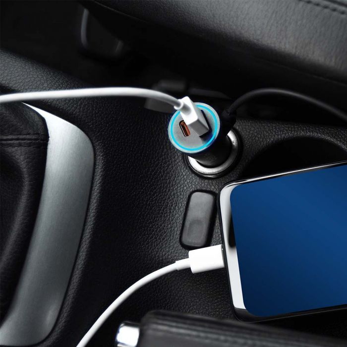 CAR CHARGER QC+PD